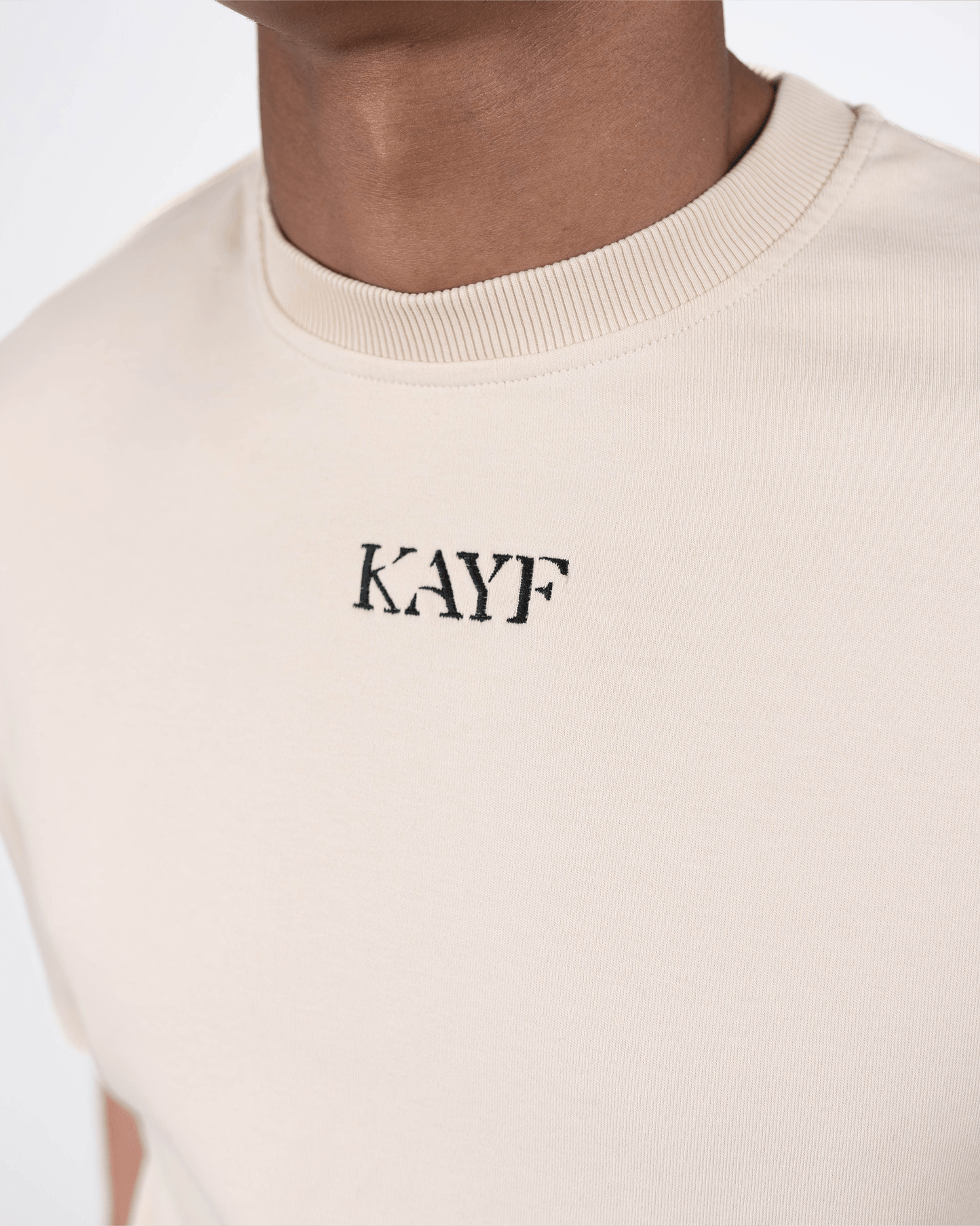 Oversized T-Shirt "Bleached Sand"