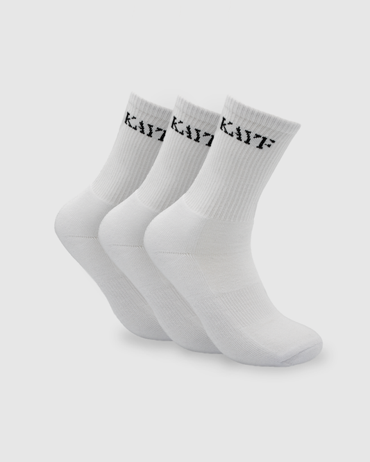 Bambus Crew Socks - 3er Pack