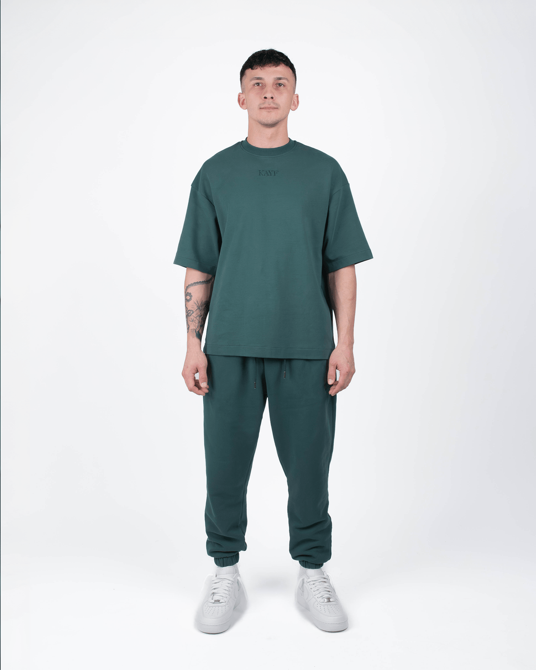 Oversized T-Shirt "Forest Green" von KAYF