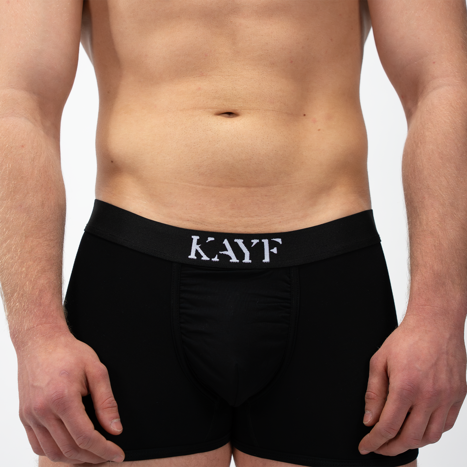 Bambus Boxershorts – Black Beauty - Slimfit